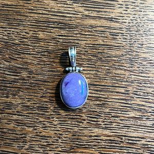 Sterling silver pendant